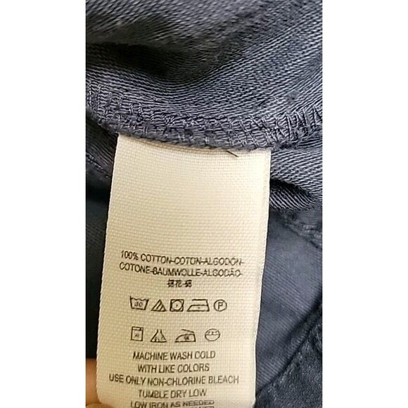 Free People Field Jacket Womens XS Gray Patch Pockets Button Utility Cotton Boho - Picture 7 of 12